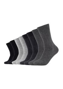 s.Oliver Damen Socken "Socken 8er Pack", Gr. 39, schwarz, 70% Baumwolle 27% Polyester 1% Polyamid 2% Elasthan, uni, Socken