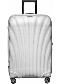 Samsonite Hartschalen-Trolley "C-LITE, verschiedene Größen und Farben", weiß, Polypropylen, unifarben, Koffer, Reisekoffer Aufgabegepäck Trolley