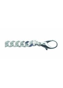 Adelia´s ADELIA ́S Damen Silberkette "925 Silber Flach Panzer Halskette 45 cm Ø 5,4 mm", 45, Silber 925 (Sterlingsilber), silber, Silber 925 (Sterlingsilber),