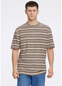 LINDBERGH Herren T-Shirt "LINDBERGH T-shirt", grau, Gr. M, Oberstoff: 80% Baumwolle, 20% Polyester, Shirts