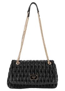 JOOP! JOOP JEANS Damen Schultertasche "ruga emma shoulderbag shf", schwarz, Polyurethan (PU), unifarben, Taschen, Henkeltasche Handtasche Damen Mini Bag