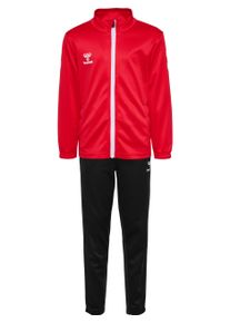 Hummel Kinder Trainingsanzug "HMLLOGO SUIT KIDS", rot, sportlich, Gr. 152, Stoff, Obermaterial: 100% Polyester, Sportanzüge, für Kinder