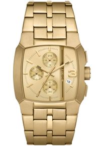 Diesel Herren Chronograph "CLIFFHANGER", gold, Armbanduhren, Quarzuhr, Armbanduhr, Herrenuhr, Datum,Stoppfunktion, Edelstahlarmband