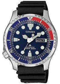 Citizen Damen Automatikuhr "Promaster Mechanical Diver", schwarz, Armbanduhren, Armbanduhr, Herrenuhr, Damenuhr, Taucheruhr, bis 20 bar wasserdicht