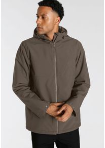Jack Wolfskin Herren Funktionsjacke "NOSTA Outdoorjacke", braun, sportlich, Gr. S, Obermaterial: 100% Polyester. Futter: 100% Polyester. Wattierung: