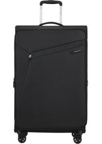 Samsonite Weichgepäck-Trolley "LITEBEAM, verschiedene Größen und Farben", schwarz, Polyester, Koffer, Reisekoffer Aufgabegepäck Trolley