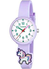 Calypso Watches Kinder Quarzuhr "My First Watch", lila, Armbanduhren, Armbanduhr, Kinderuhr, Mädchen, analog, Einhorn