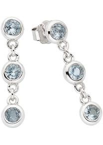 HECHTER PARIS Damen Paar Ohrstecker "Schmuck Geschenk Silber 925 Ohrschmuck Ohrringe", Silber 925 (Sterlingsilber), silber, Silber 925