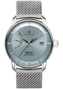 Zeppelin Herren Automatikuhr "Atlantic Automatic Power Reserve", silber, Armbanduhren, Mechansiche Uhr, Armbanduhr, Herren, Datum, Made in Germany