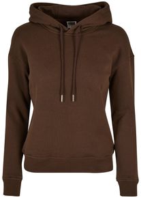 Urban Classics Damen Kapuzenpullover "Urban Classics Damen Ladies Organic Hoody", braun, casual, Gr. L, unifarben, 100% Baumwolle, Pullover