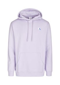 Cleptomanicx Herren Kapuzensweatshirt "Hooded Embro Gull 2", lila, casual, Gr. L, bestickt, 100% Baumwolle, Sweatshirts, im klassischen Design