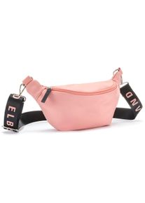 ELBSAND Damen Bauchtasche "Umhängetasche", orange, Textil, unifarben, clean, Taschen, Crossbody Bag, Gürteltasche, Brusttasche, Hüfttasche VEGAN