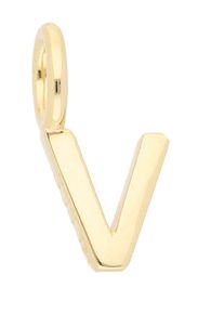 Adelia´s ADELIA ́S Damen Buchstaben-Anhänger "Damen & Herren 333 Gold Buchstabenanhänger V", Gelbgold 333-Gold, gold, Gelbgold 333, Gold, Schmuckanhänger, für