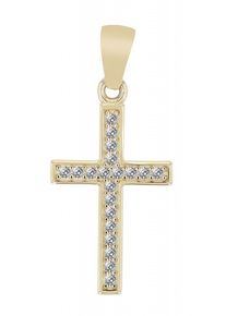 Adelia´s ADELIA ́S Damen Ketten-Anhänger "Neuheit 2025 - trendiger Kreuz Anhänger aus 333 Gold", Gelbgold 333-Gold, gold, Gelbgold 333, Gold, Schmuckanhänger