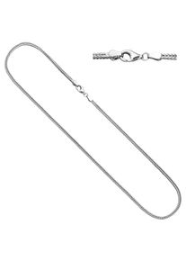 Jobo Damen Silberkette, Silber 925 (Sterlingsilber), L: 45cm, silber, Silber 925 (Sterlingsilber), Halsketten, Fuchsschwanzkette 925 Silber 45 cm 2,5