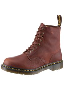 Dr. Martens Herren Schnürstiefel "8 Eye Boot 1460 Pascal AMBASSADOR", Gr. 45, braun, Leder, unifarben, klassisch, Schuhe, Plateaustiefel,