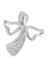 Adelia´s ADELIA ́S Damen Ketten-Anhänger "Neuheit 2025 - moderner Engel Anhänger aus 925 Sterling Silber", Silber 925 (Sterlingsilber), silber, Silber 925