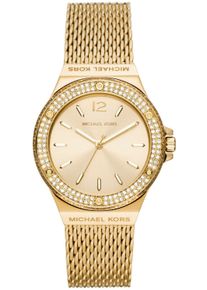 Michael Kors Damen Quarzuhr "LENNOX", gold, Armbanduhren, Armbanduhr, Damenuhr, analog, Edelstahlarmband