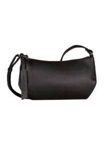 Tom Tailor Damen Umhängetasche "Berit", schwarz, Polyurethan, Taschen, aus weich genarbtem Ledrimitat mit klaren geometrischen Formen