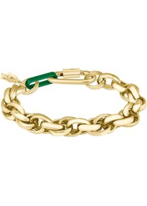 Lacoste Damen Armkette "AUDACIA, 2040365, 2040366", Edelstahl-Aluminium, gold, Edelstahl, Aluminium, Armbänder