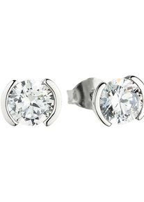 HECHTER PARIS Damen Paar Ohrstecker "Schmuck Geschenk Silber 925 Ohrschmuck Ohrringe", Silber 925 (Sterlingsilber), silber, Silber 925