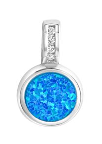 Firetti Damen Ketten-Anhänger "Schmuck Geschenk Silber 925 Halsschmuck Anhänger für Halskette", Silber 925 (Sterlingsilber), 1,8 g, bunt, Silber 925