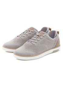 John Devin Herren Sneaker "Schnürschuh", Gr. 45, grau, Obermaterial: 80% Textilmaterial, 20% Lederimitat. Futter: 100% Textilmaterial. Decksohle: