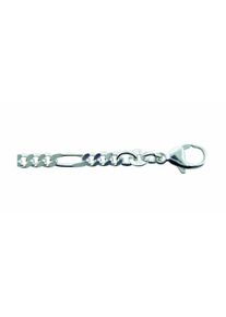 Adelia´s ADELIA ́S Damen Silberkette "925 Silber Figaro Halskette 60 cm Ø 3,4 mm", 60, Silber 925 (Sterlingsilber), silber, Silber 925 (Sterlingsilber),