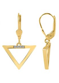 Adelia´s ADELIA ́S Damen Paar Ohrhänger, Damen, Gelbgold 333, gold, Gelbgold 333, Ohrringe