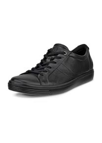 Ecco Damen Sneaker "CLASSIC", Gr. 39, schwarz, Leder, sportlich, Schuhe, in klassischer Optik, Freizeitschuh, Halbschuh, Schnürschuh