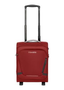 Travelite Handgepäck-Trolley "JETPACK Easy 2 Cabin, konzipiert für EasyJet, Vueling & Wizz", rot, Polyester, unifarben mit Farbeinsätzen, Koffer,