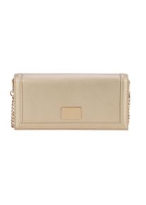 JOOP! JOOP JEANS Damen Clutch "cadere franca clutch mhf", gold, Polyurethan (PU), Taschen, Kettentasche