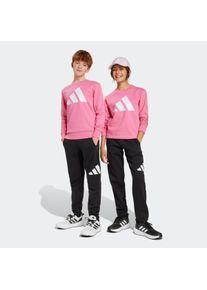 Kinder Trainingsanzug "J BL FL JOG 240", pink, sportlich, Gr. 164, adidas Sportswear, Obermaterial: 70% Baumwolle, 30% Polyester, Sportanzüge