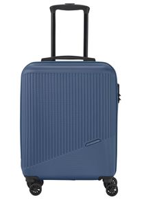 Travelite Hartschalen-Trolley "BALI, in verschiedenen Größen und Farben", blau, ABS, unifarben, Basic, Koffer, Hartschallenkoffer Reisegepäck