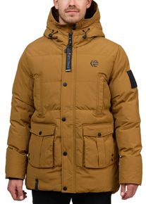 INDICODE Herren Kurzjacke "INStacks", orange, modisch, Gr. XXL, unifarben, Web, Obermaterial: 100% Polyester, Jacken
