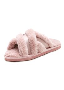 Vivance Damen Pantolette "Hausschuh, Pantolette, Pantoffel, Mule, offener Schuh", Gr. 35, rosa, Obermaterial: 100% Textilmaterial. Futter: 100%