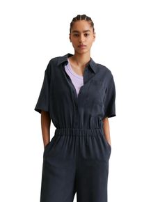 Marc O'Polo Damen Jumpsuit "aus LENZING Lyocell", blau, Gr. XL, MARC O'POLO DENIM, unifarben, Obermaterial: 100% Lyocell; Futter: 100% Nicht verfügbar, Overalls