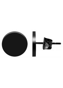 Adelia´s ADELIA ́S Damen Paar Ohrhänger "Neuheit 2025 - Damen Ohrstecker aus poliertem Edelstahl Ø 10 mm", Damen, Edelstahl, silber, Edelstahl, Ohrringe