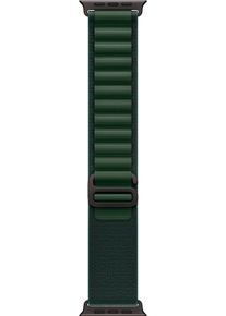 Apple Smartwatch-Armband "Alpine Loop", 14,5-19cm, Apple Watch Modelle 49mm / Medium, grün, Uhrenarmbänder