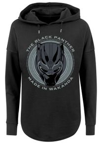 F4NT4STIC Damen Kapuzenpullover "F4NT4STIC Damen", schwarz, casual, Gr. S, unifarben, 100% Baumwolle, Pullover