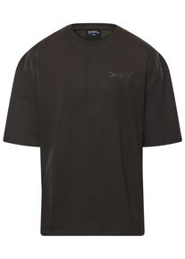 DROPSIZE Herren T-Shirt "Dropsize Dropsize Heavy Oversize Crew Love T-Shirt", schwarz, casual, Gr. XS, bedruckt, 100% Baumwolle, Shirts