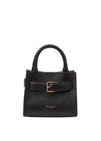 Marc O'Polo MARC O'POLO Damen Umhängetasche "aus edlem Rindleder", schwarz, Leder, unifarben, Taschen