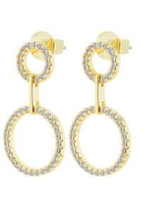 Adelia´s ADELIA ́S Damen Paar Ohrhänger, Damen, Silber 925 (Sterlingsilber), gold, Silber 925 (Sterlingsilber), Ohrringe