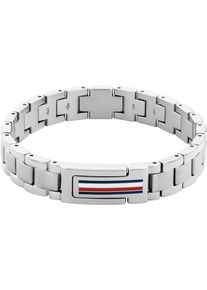 Tommy Hilfiger Herren Armband "MASON, 2790596, 2790597, 2790598", Edelstahl, bunt, Edelstahl, Armbänder, mit Emaille