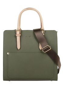 Bugatti Damen Henkeltasche "ELLA", grün, Kunstfaser, unifarben, Taschen