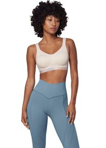 Damen Sport-BH "Triaction Cardio Flow P EX", triaction by Triumph, Gr. 70, beige, Single Jersey, Obermaterial: 57% Polyester, 28% Polyamid, 15%