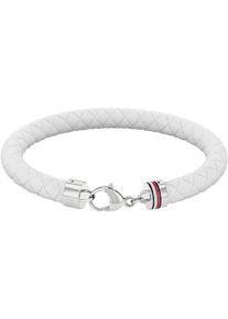 Tommy Hilfiger Herren Armband "SS24 SILICONE, 2790553, 2790554, 2790555, 2790556", Silikon-Edelstahl, silber, Silikon, Edelstahl, Armbänder, mit