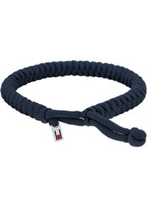 Tommy Hilfiger Herren Armband "AXEL, 2790592, 2790593, 2790594, 2790595", Nylon-Edelstahl, bunt, Nylon, Edelstahl, Armbänder, mit Emaille