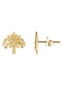 Adelia´s ADELIA ́S Damen Paar Ohrhänger, Damen, Gelbgold 333, gold, Gelbgold 333, Ohrringe