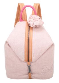 Cityrucksack "Marit Frottee Limited Barbie", Fritzi aus Preussen, rosa, Baumwollmischung, unifarben, modisch, Rucksäcke, mit abnehmbarem Haarband